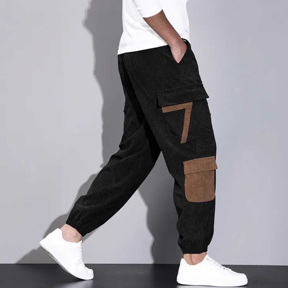 Men's Cargo Pants | Baggy | Practical | Adjustable | Drawstrings ...
