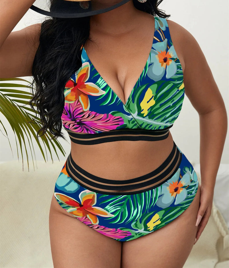 Sammy Jackson™ Krisell Pus-Size Push-Up Bikini | Exotisch & Trendy
