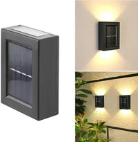 Nowoczesna i modna lampa ścienna ogrodowa - EcoShine