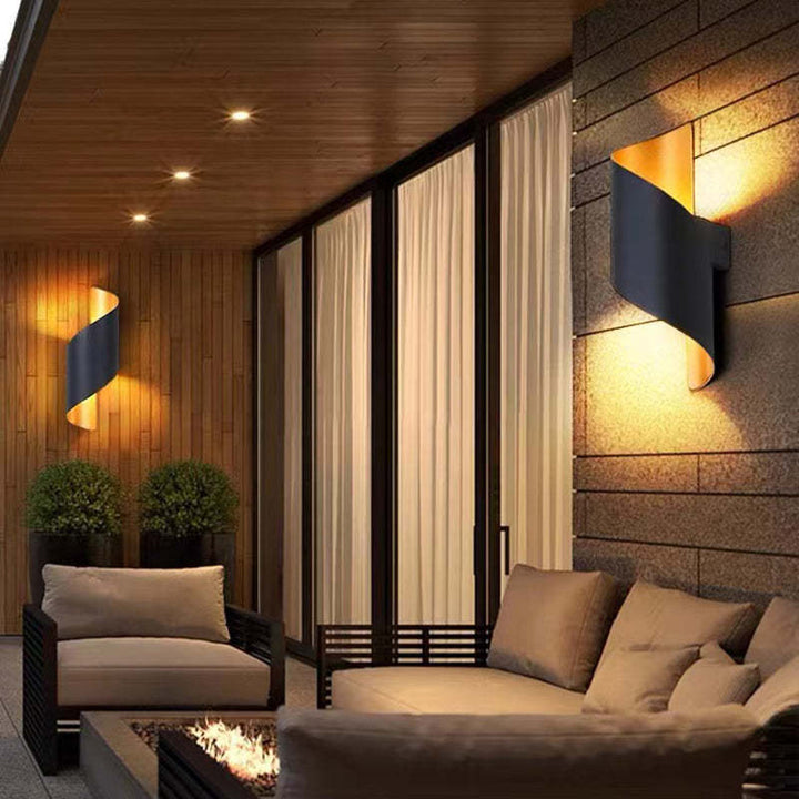 Modern Spiral LED Wall Lamp - TwistLight