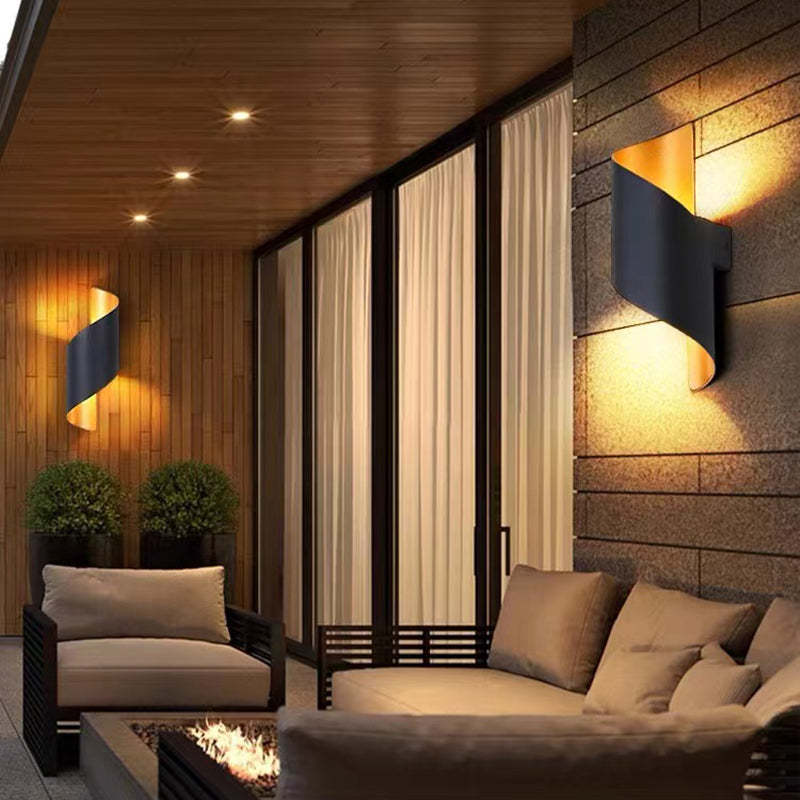 Modern Spiral LED Wall Lamp - TwistLight