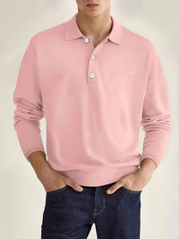 Men's Long-Sleeve Polo – Matthias