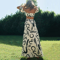 Lichte & Stijlvolle Tweedelige Dames Boho-Combinatie – Amira