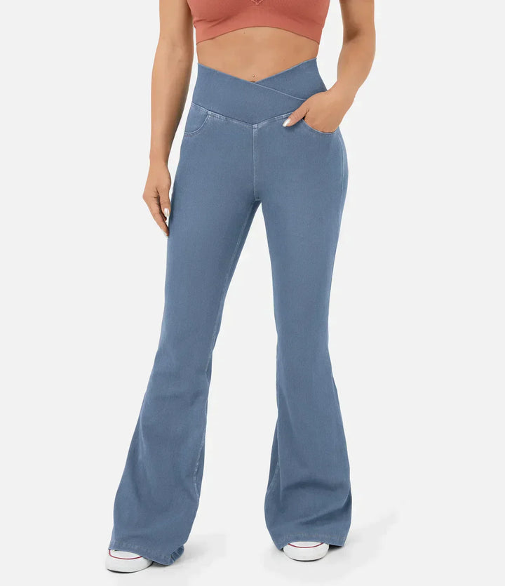 Stijlvolle Bootcut Jeans voor Dames - Rosa