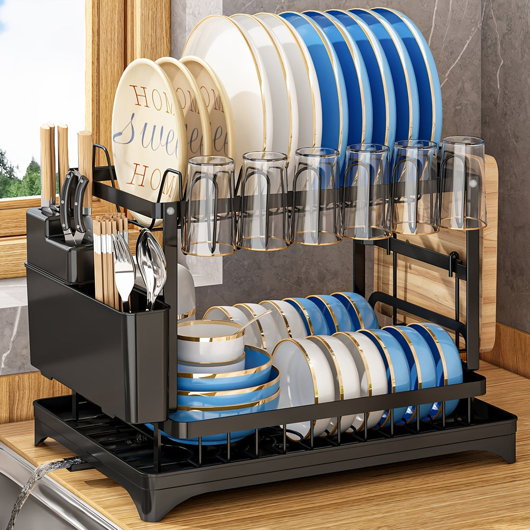 Stainless Steel Kitchen Dish Rack - Livano