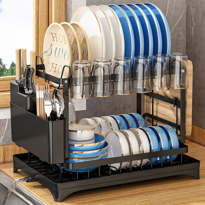 Stainless Steel Kitchen Dish Rack - Livano
