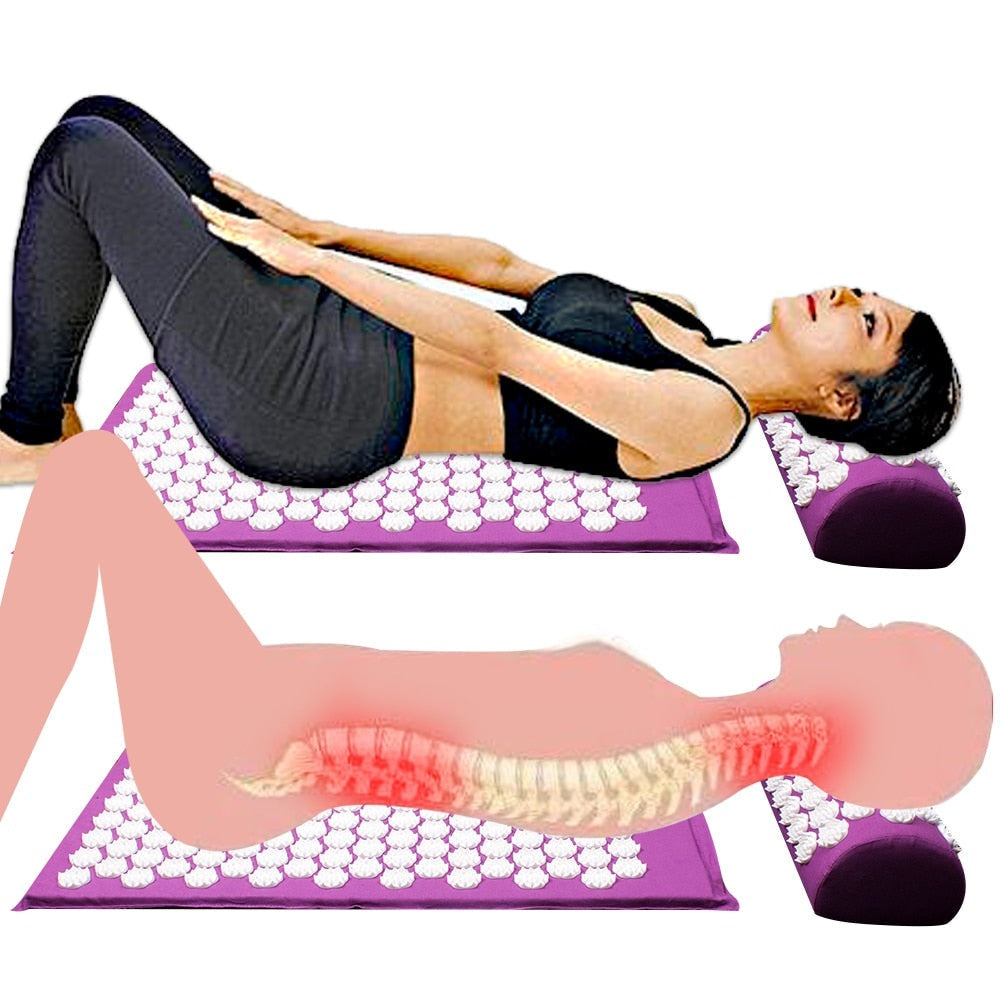 Acupressure Yoga Mat & Pillow Set - RelaxMat