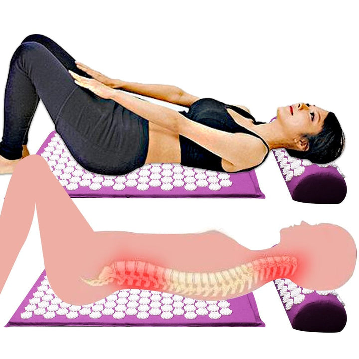 Acupressure Yoga Mat & Pillow Set - RelaxMat