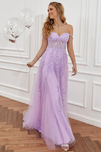 Stylowa sukienka balowa w linii A - Sophie