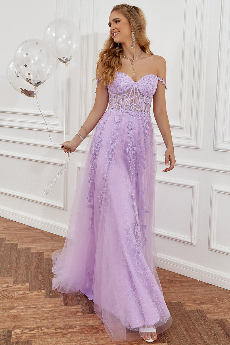 Stylowa sukienka balowa w linii A - Sophie