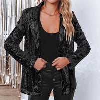 Trendy Pailletten Blazer - Olivia