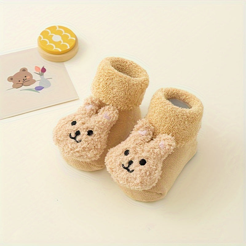 Antislip Babysokjes – Mila | Met Schattig Berenontwerp