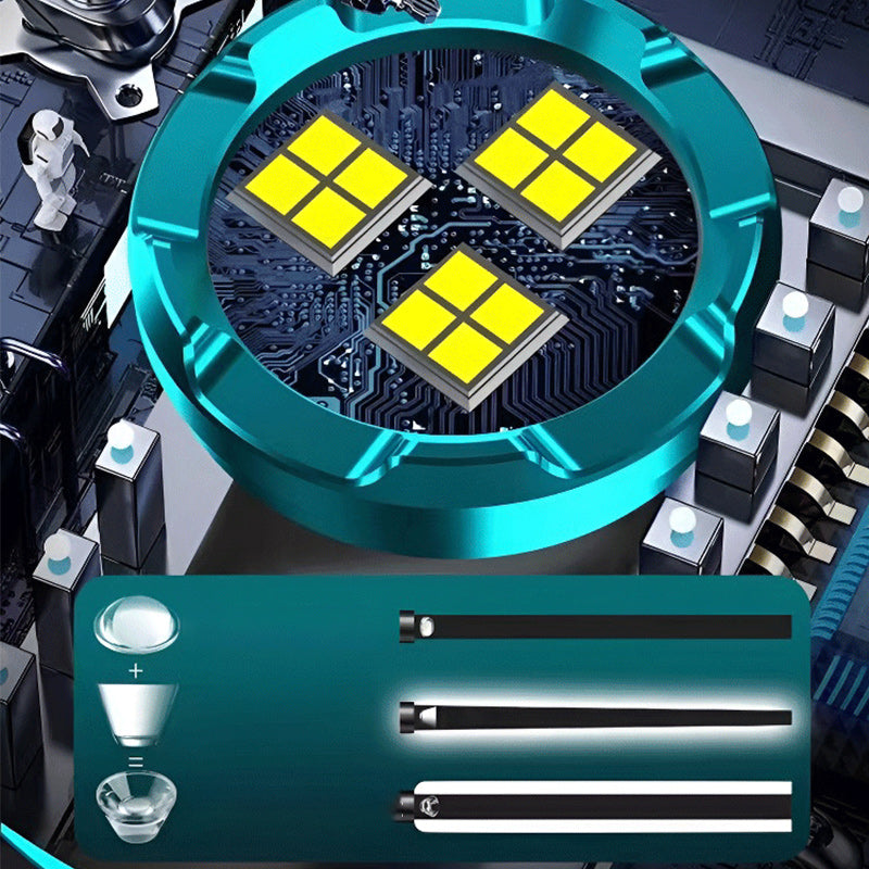 Compact LED Flashlight - LumenTorch