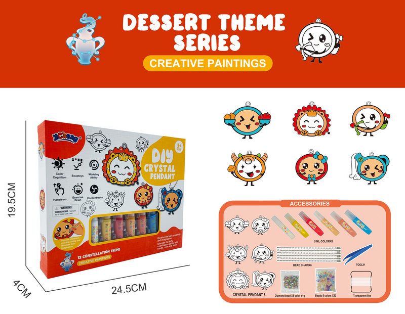 DIY Keychain Painting Kit - SparkleArt
