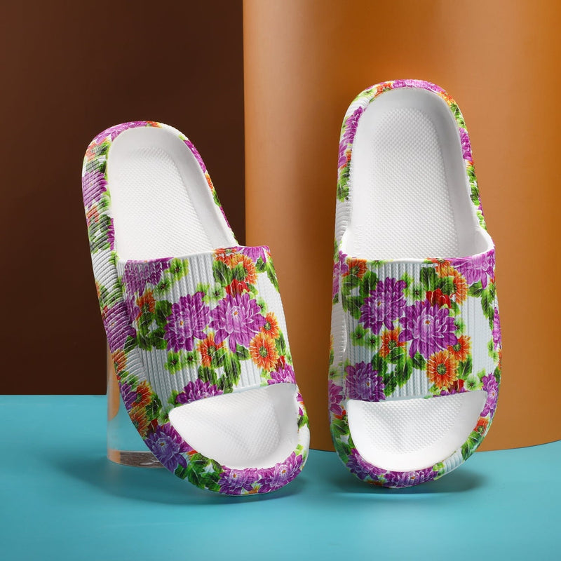 Comfortable Cushioned Slippers - Nora
