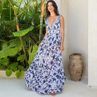 Stylish swimsuit set with skirt - Nele
