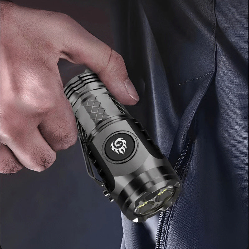 Compact LED Flashlight - LumenTorch