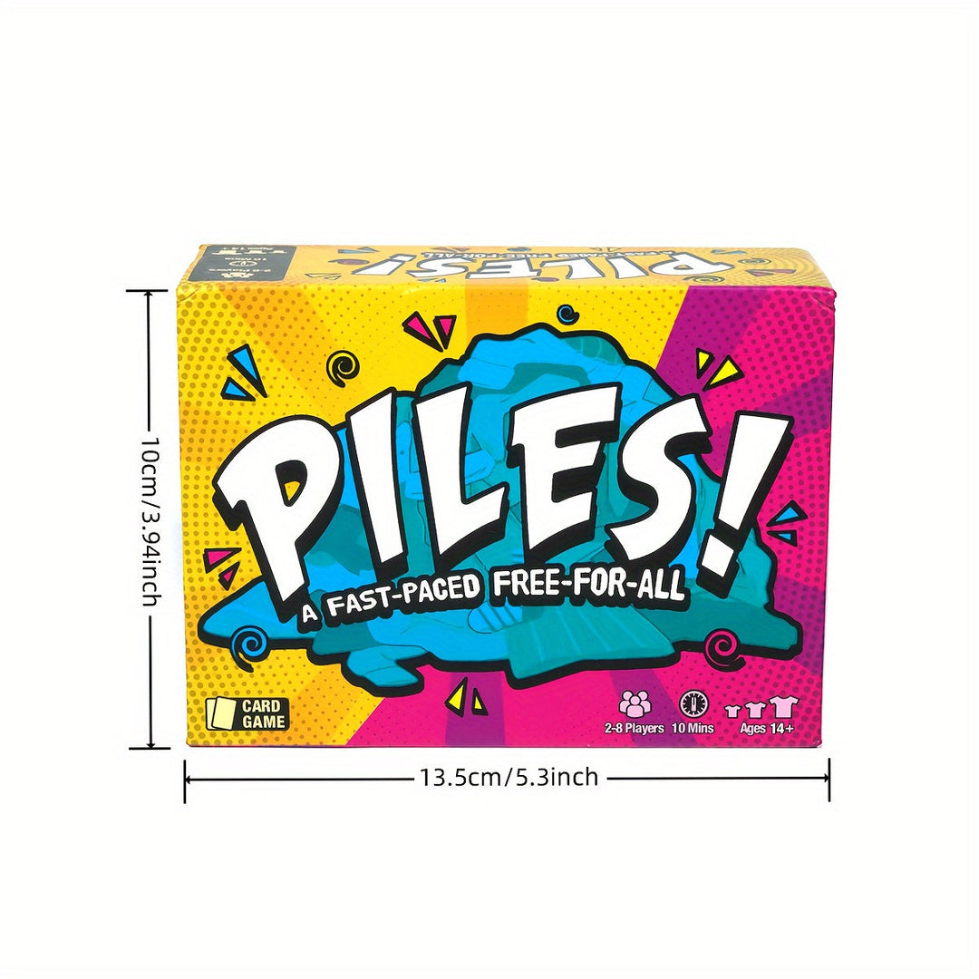 Piles! Fast & Exciting Card Game - CardChaos