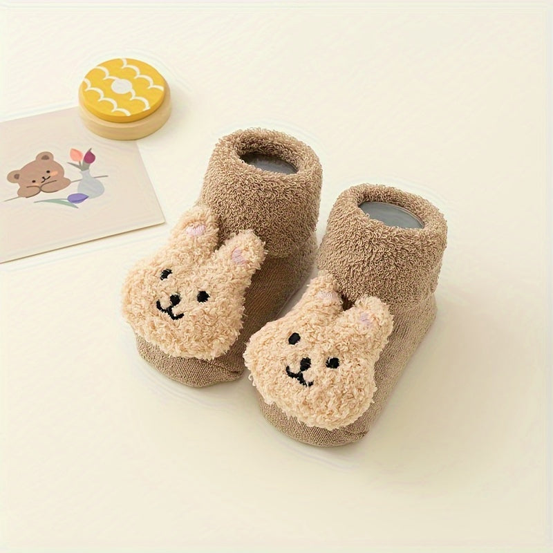 Antislip Babysokjes – Mila | Met Schattig Berenontwerp