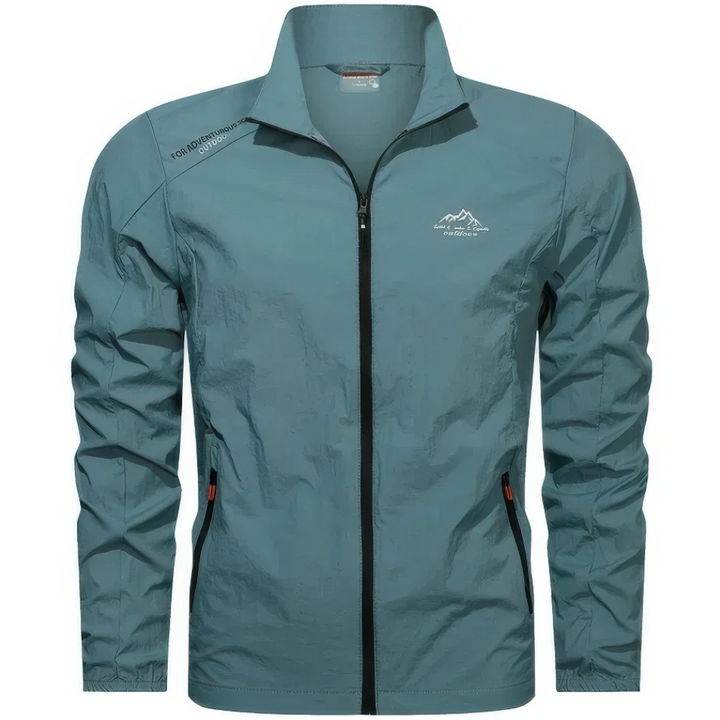Windproof Summer Jacket for Men with Zipper – Stormer