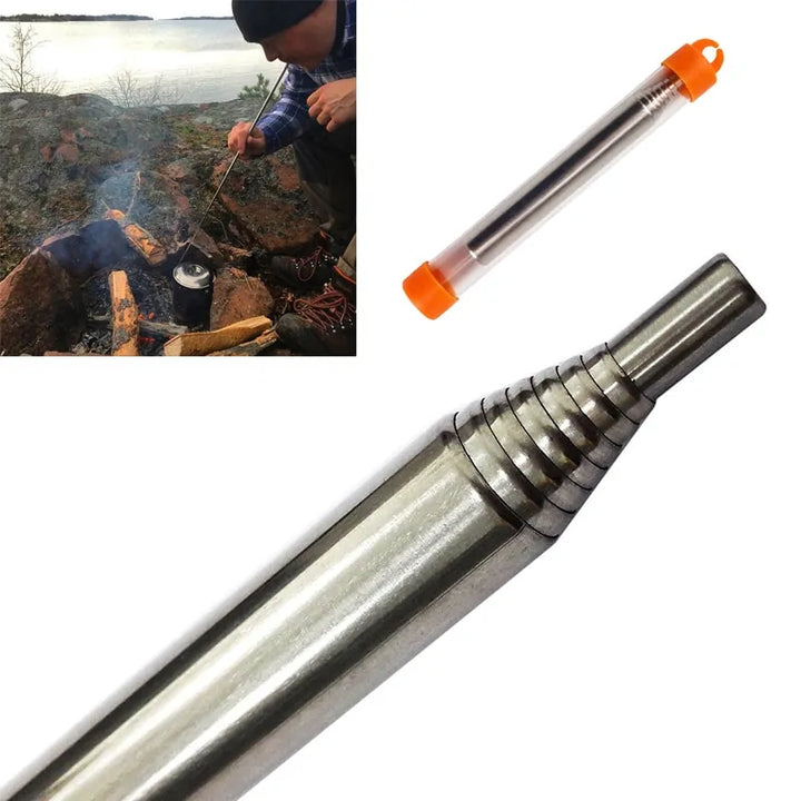 Survival Blaaspijp voor Outdoor Koken - FireBoost