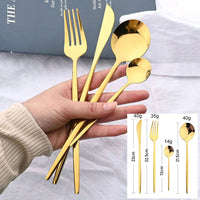 24-Piece Stainless Steel Cutlery Set – Aurinox