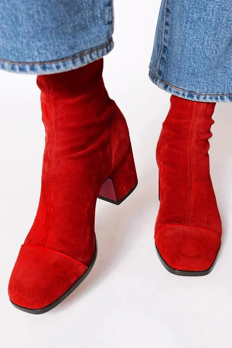 Elegant Heeled Boots for Women 3