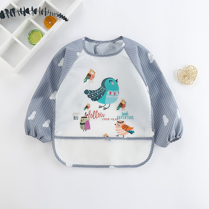 Waterproof Baby Bib with Sleeves