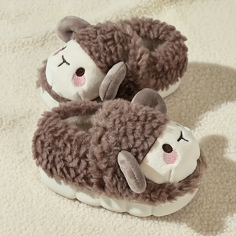 Schattige Pluizige Kindersloffen - FluffySteps
