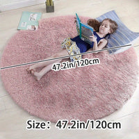 Rond Fluffy Vloerkleed - Clouda