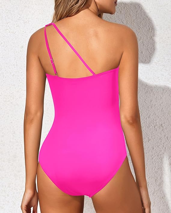 Shaping & Stylish One-Shoulder Women's Swimsuit – Daria