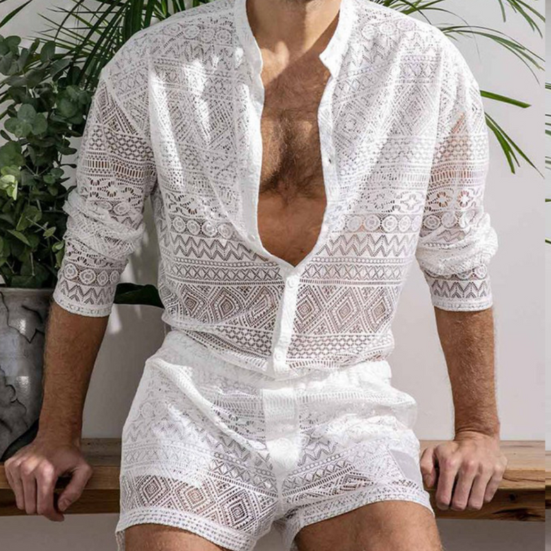 Airy Lace Summer Set for Men - Cai
