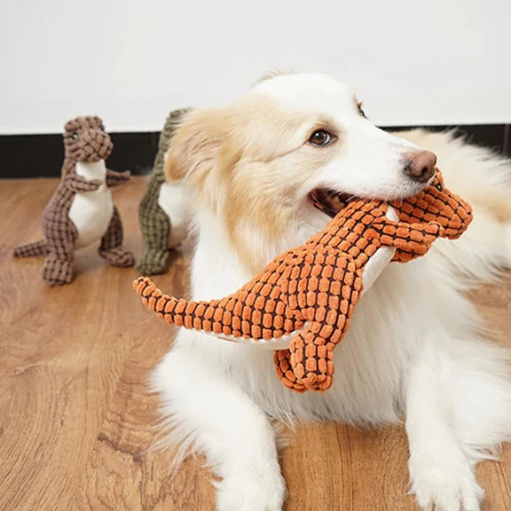 Zachte Knuffeldinosaurus voor Huisdieren (1+1 Gratis) - DinoPal