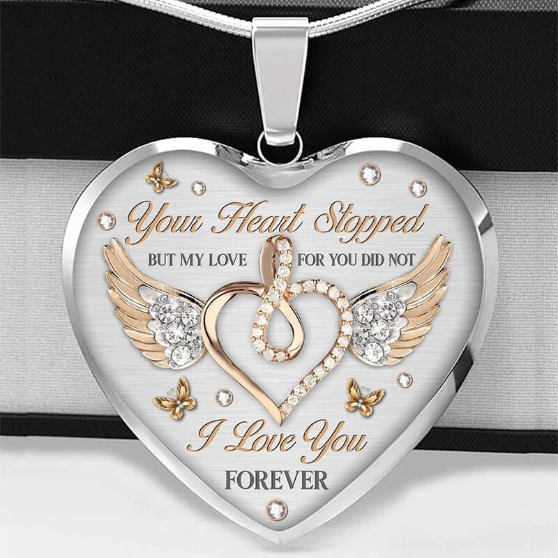Engraved Heart Necklace – Sofie “Forever”