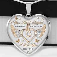 Engraved Heart Necklace – Sofie “Forever”