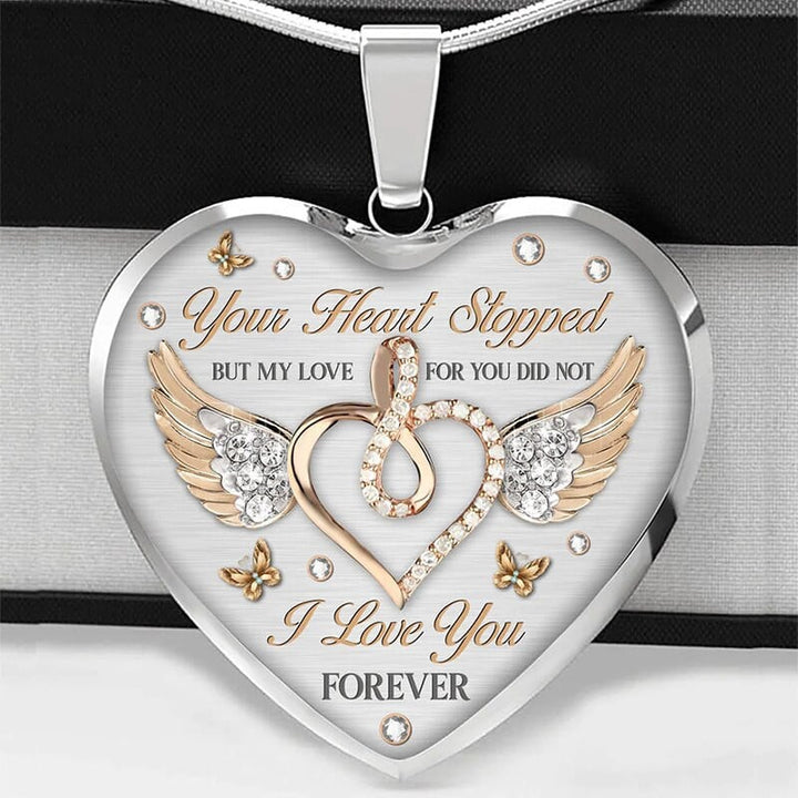 Engraved Heart Necklace – Sofie “Forever”