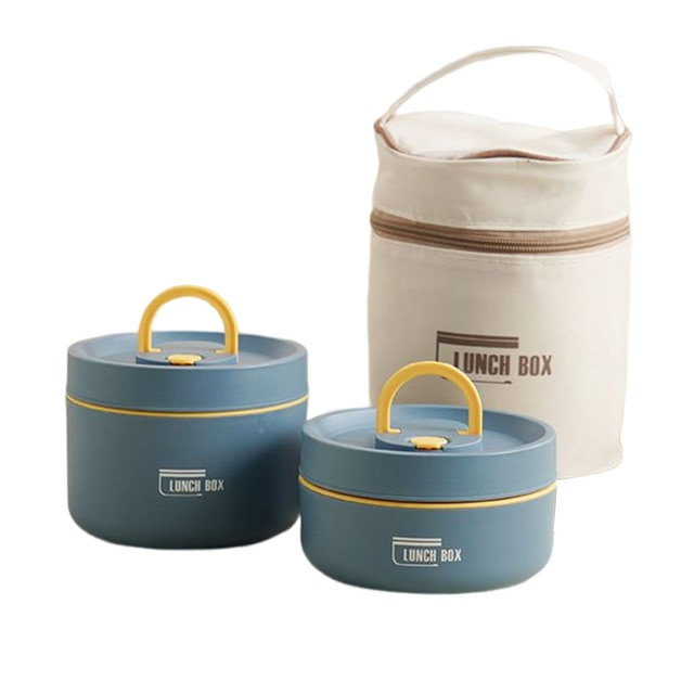 Meerlagige Geïsoleerde Lunchbox met GRATIS Draagtas - ThermoBox