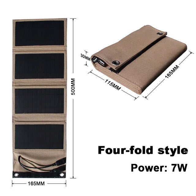 Sammy Jackson™ Solar Fold | Opvouwbare zonnepaneel powerbank