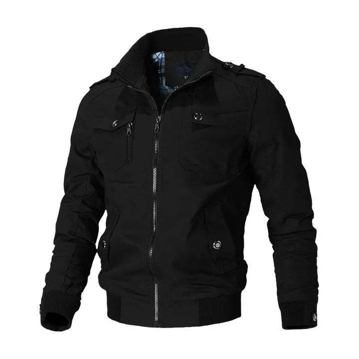 Sammy Jackson™ Slim Fit Windbreaker | Military Style for Every Day