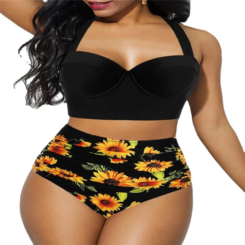Sammy Jackson™ Maxine Plus Size Bikini | Vrolijk & Stijlvol