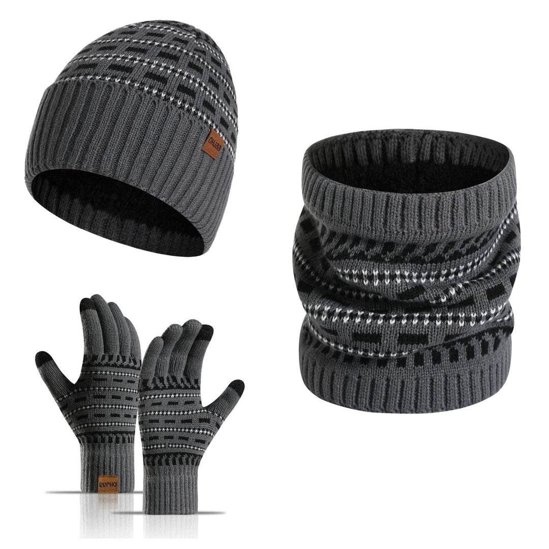 Sammy Jackson™ 3-Piece Winter Set | Warm and stylish set for a cozy winter!