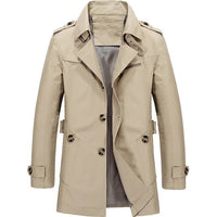 Sammy Jackson™ Płaszcz Trench | Stylowy długi płaszcz