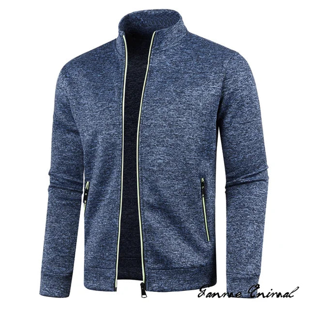 Sammy Jackson™ Sweatvest | Sweatshirt with Folded Collar