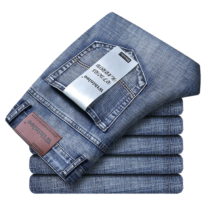 Sammy Jackson™ Denim Broek | Recht ontwerp voor elke dag!