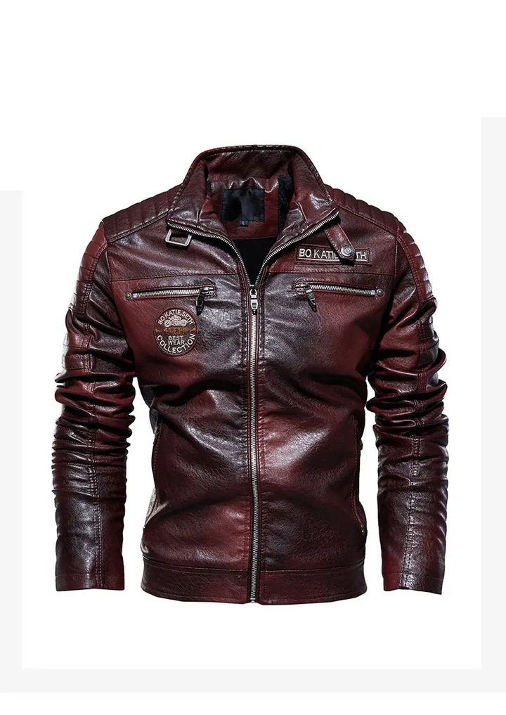 Sammy Jackson™ Leather Jacket | Casual Warm Jacket