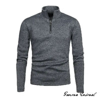 Sweter Sammy Jackson™ z zamkiem | Grubszy sweter z półzamkiem