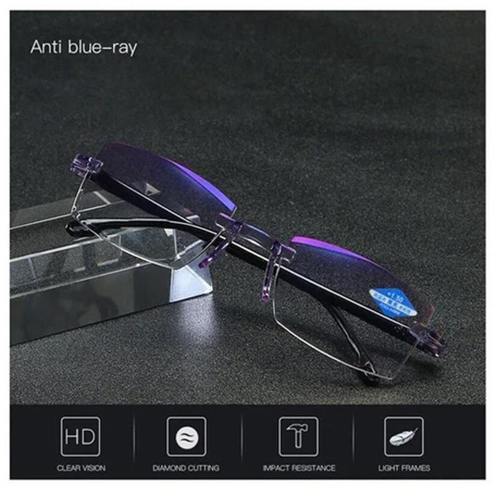 Glasses with Blue Light Filter and Multifocal Strength - VisionGuard