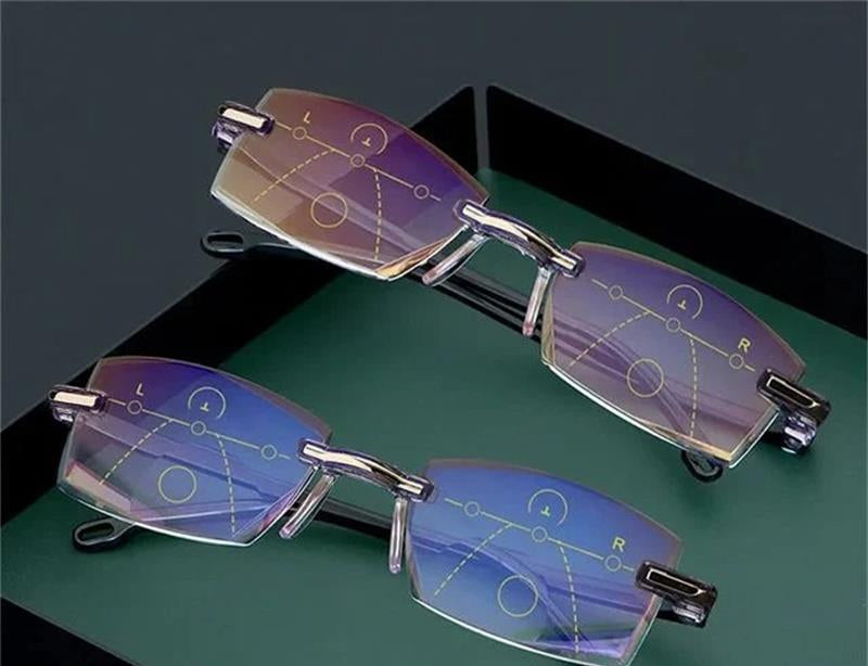 Glasses with Blue Light Filter and Multifocal Strength - VisionGuard