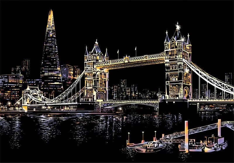 5D Scratch Art Board – ColorPeek