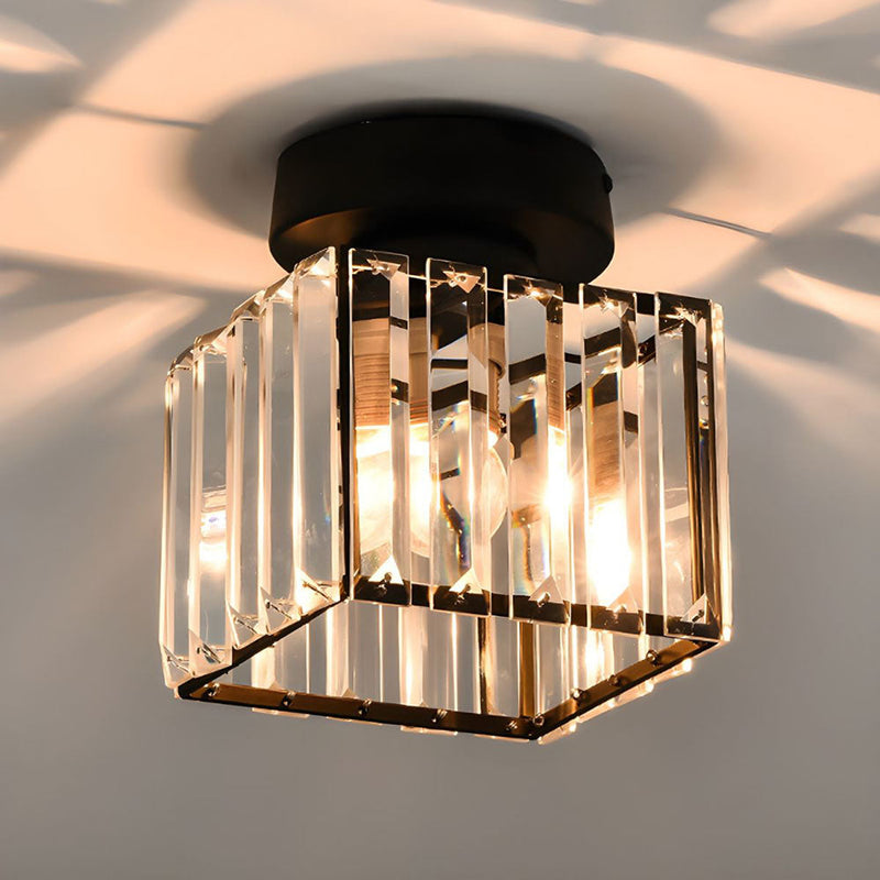 Modern Crystal Ceiling Lamp - CrystalGlow